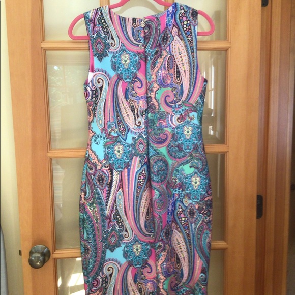 Tommy Hilfiger Paisley Dress Size 8 NYT - Picture 2 of 6